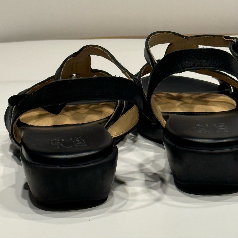 Naturalizer Black Strappy Sandals - Picture 3 of 7